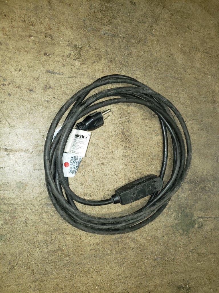 Husky Heavy Duty 15ft 16/3 3-Outlet Extension Cord HD#448-544 extension cord 15 ft feet foot