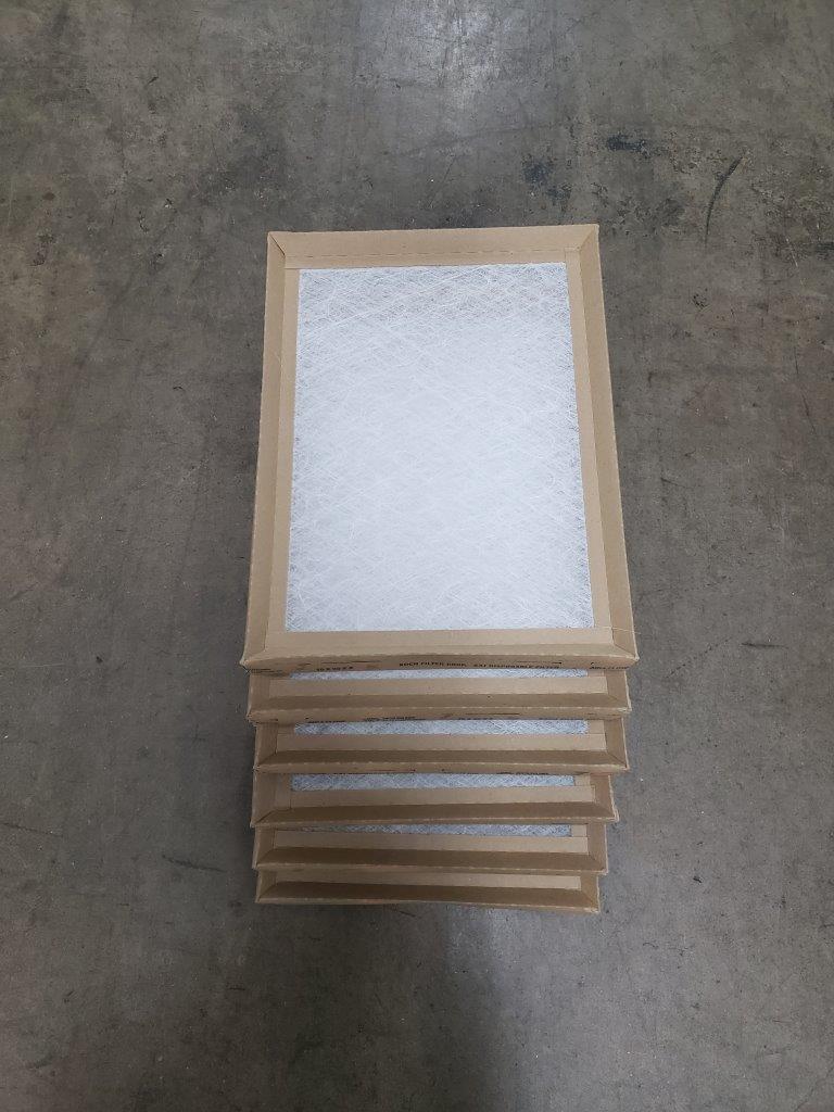 6x Koch 15x20x2 Fiberglass Disposable Furnace Filters 15 x 20 x 2 filter