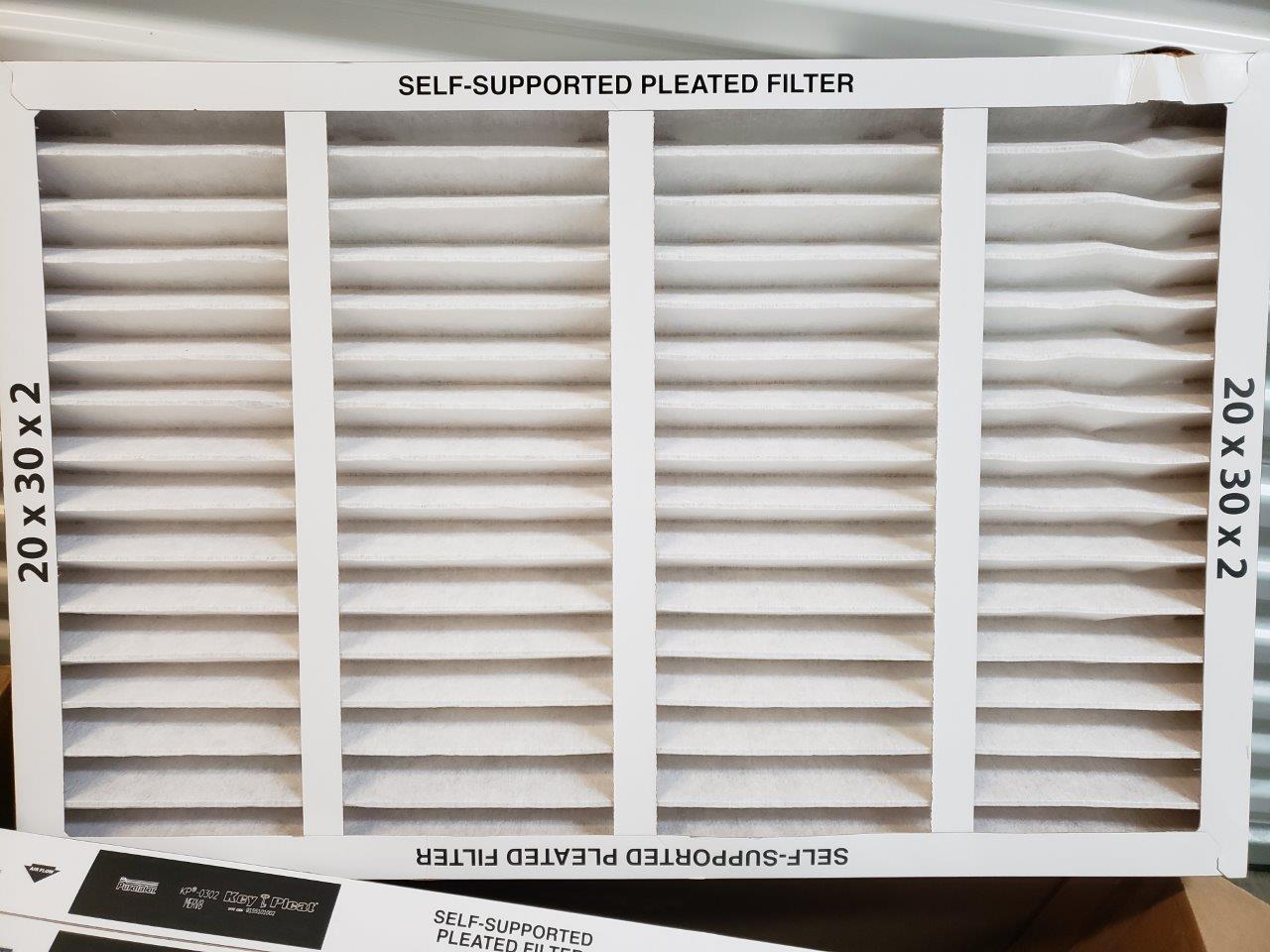 20x30x2 Furnace Air Filters AC Purolator KP-0302 MERV 8 Filter