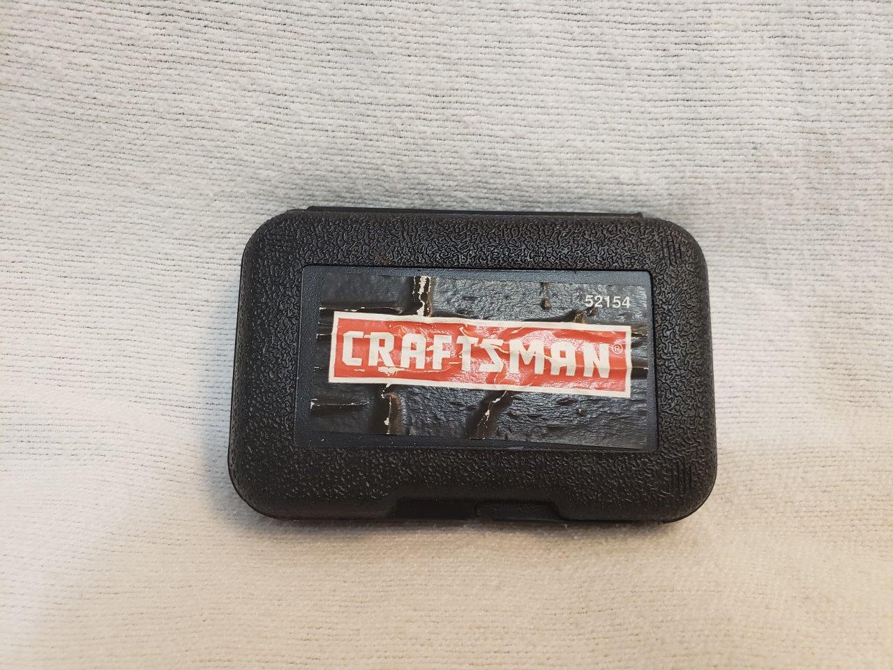 Craftsman Screw-Out Screw Removers 52154 3 Piece Set in Plastic Case