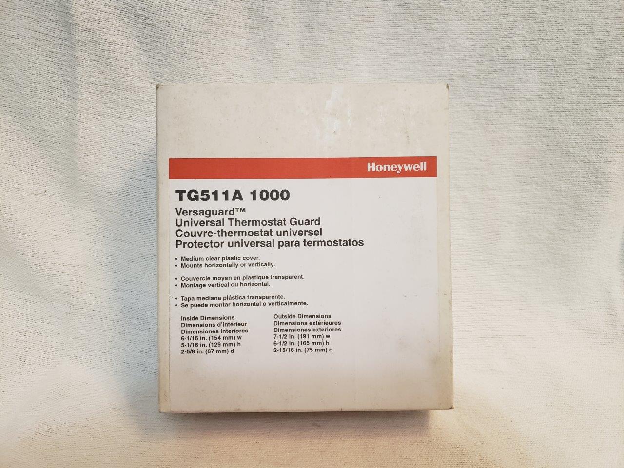 Honeywell TG511A1000 Versaguard Universal Thermostat Guard, Lock Medium New