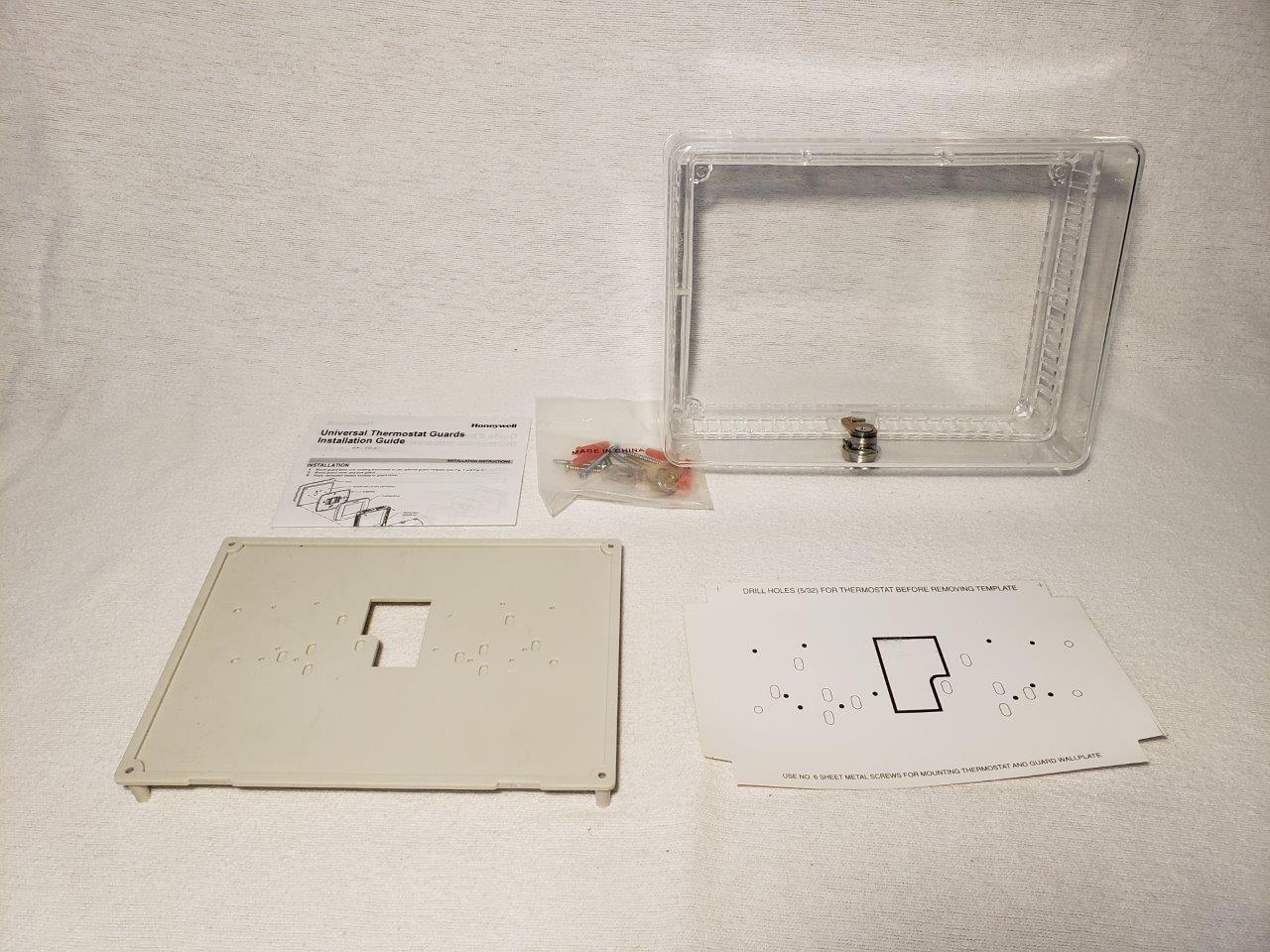 Honeywell TG512A1009 Thermostat Cover With Lock And Keys, Large New