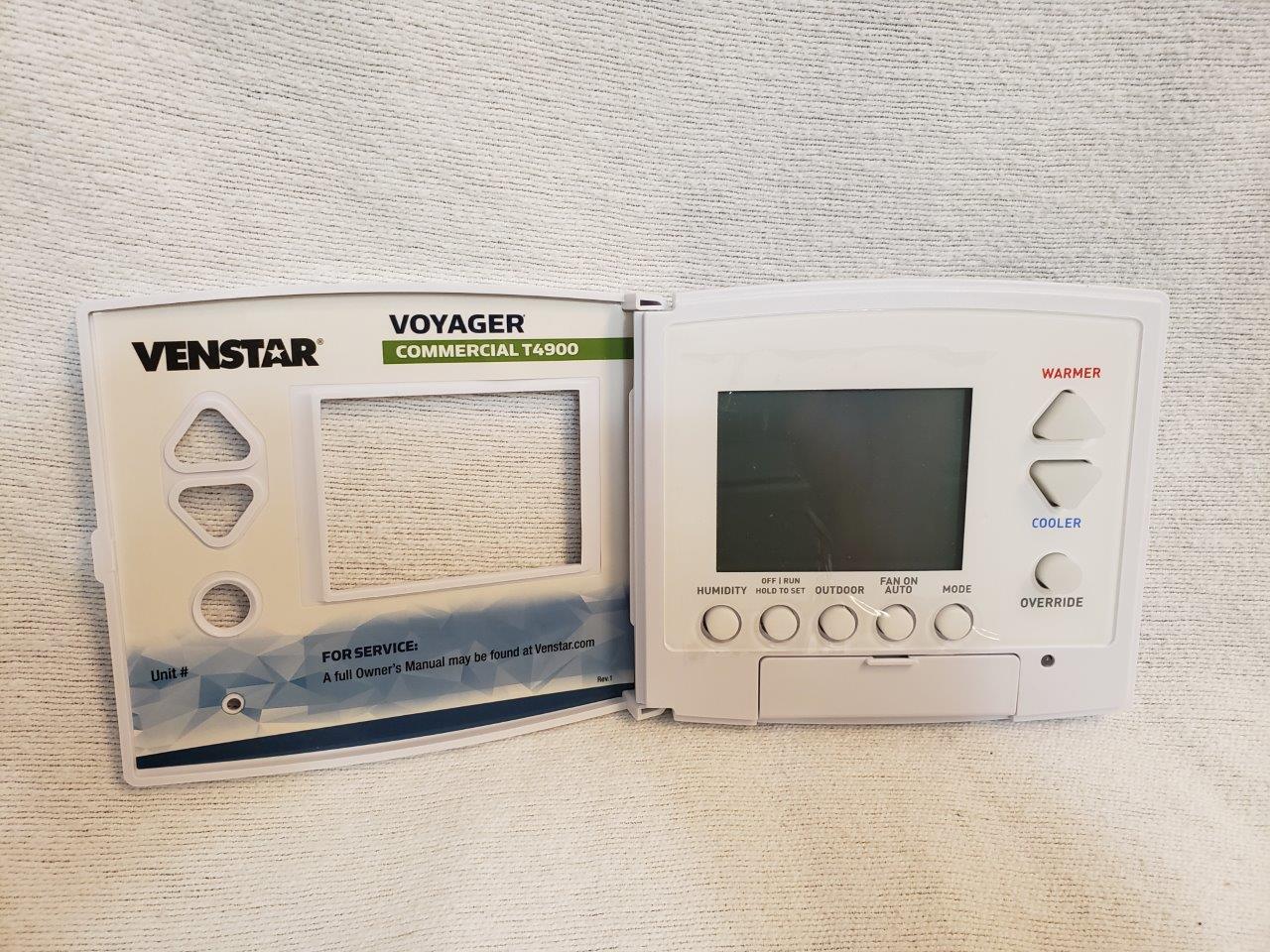 Venstar Voyager T4900 Commercial Digital Thermostat (4 Heat, 2 Cool) New Wi-Fi Programmable