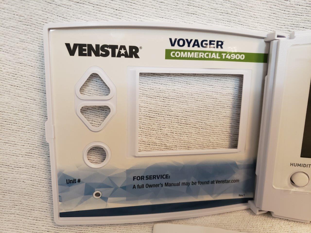 Venstar Voyager T4900 Commercial Digital Thermostat (4 Heat, 2 Cool) New Wi-Fi Programmable