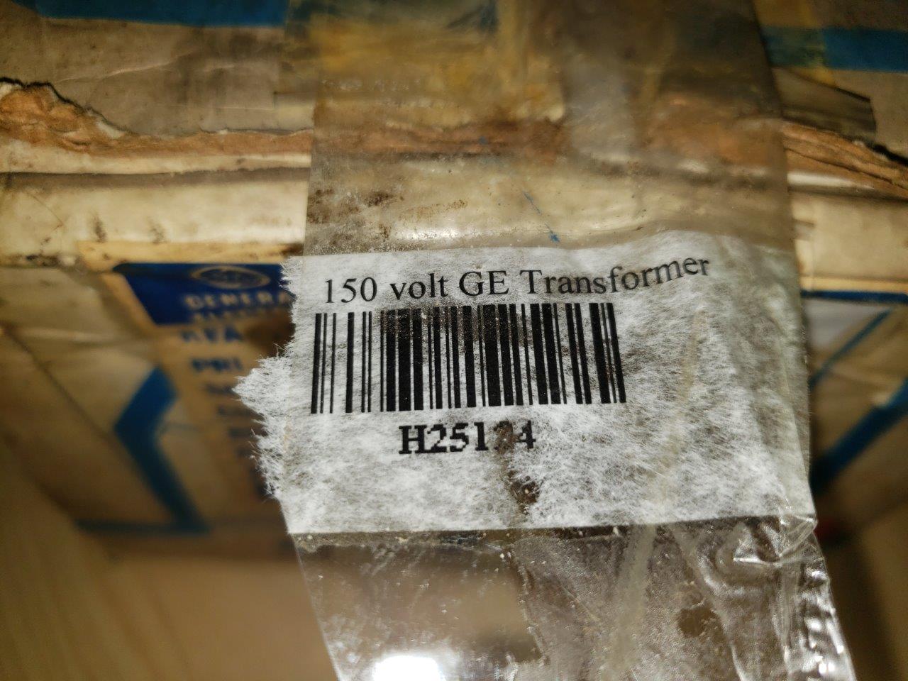 GE dry type Power / Control Transformer 150VA Single Phase 480/240 to 240/120 9T51B5