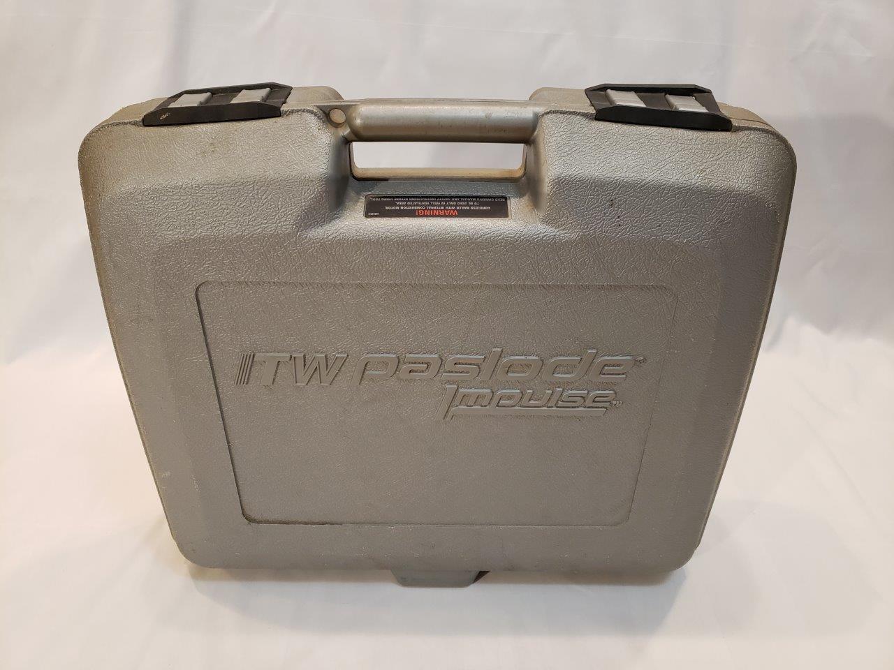 ITW Paslode Impulse Model IM325 Framing Nailer, Gun Hard Case, Charger, Eye Protection IM-325