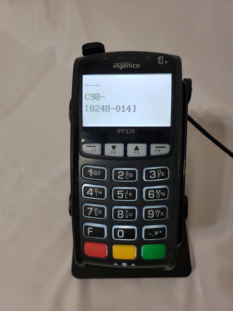 Ingenico iPP320 Debit Credit Card POS Retail Terminal w Chip Reader IPP320-11T2390A