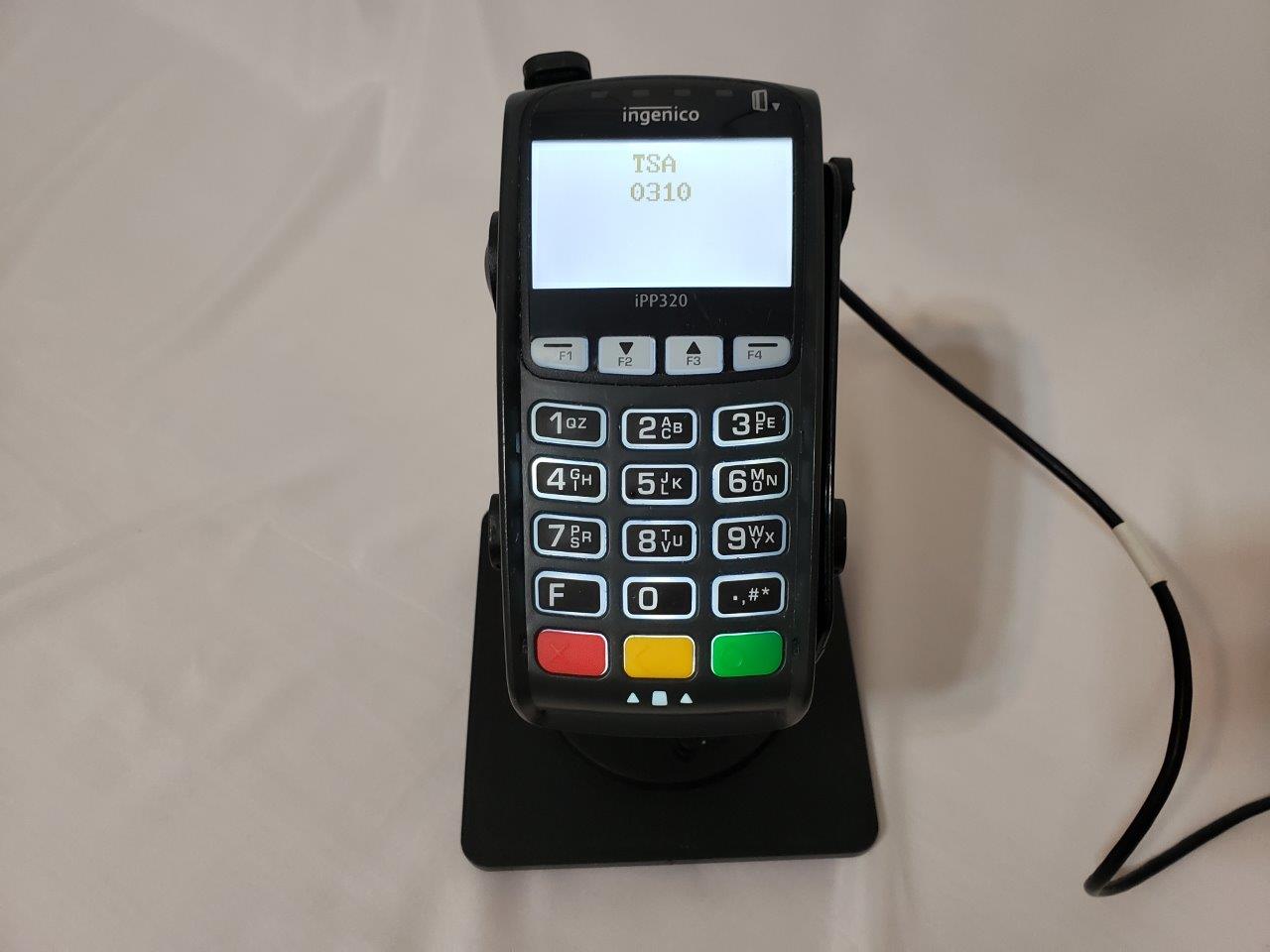 Ingenico iPP320 Debit Credit Card POS Retail Terminal w Chip Reader IPP320-11T2390A