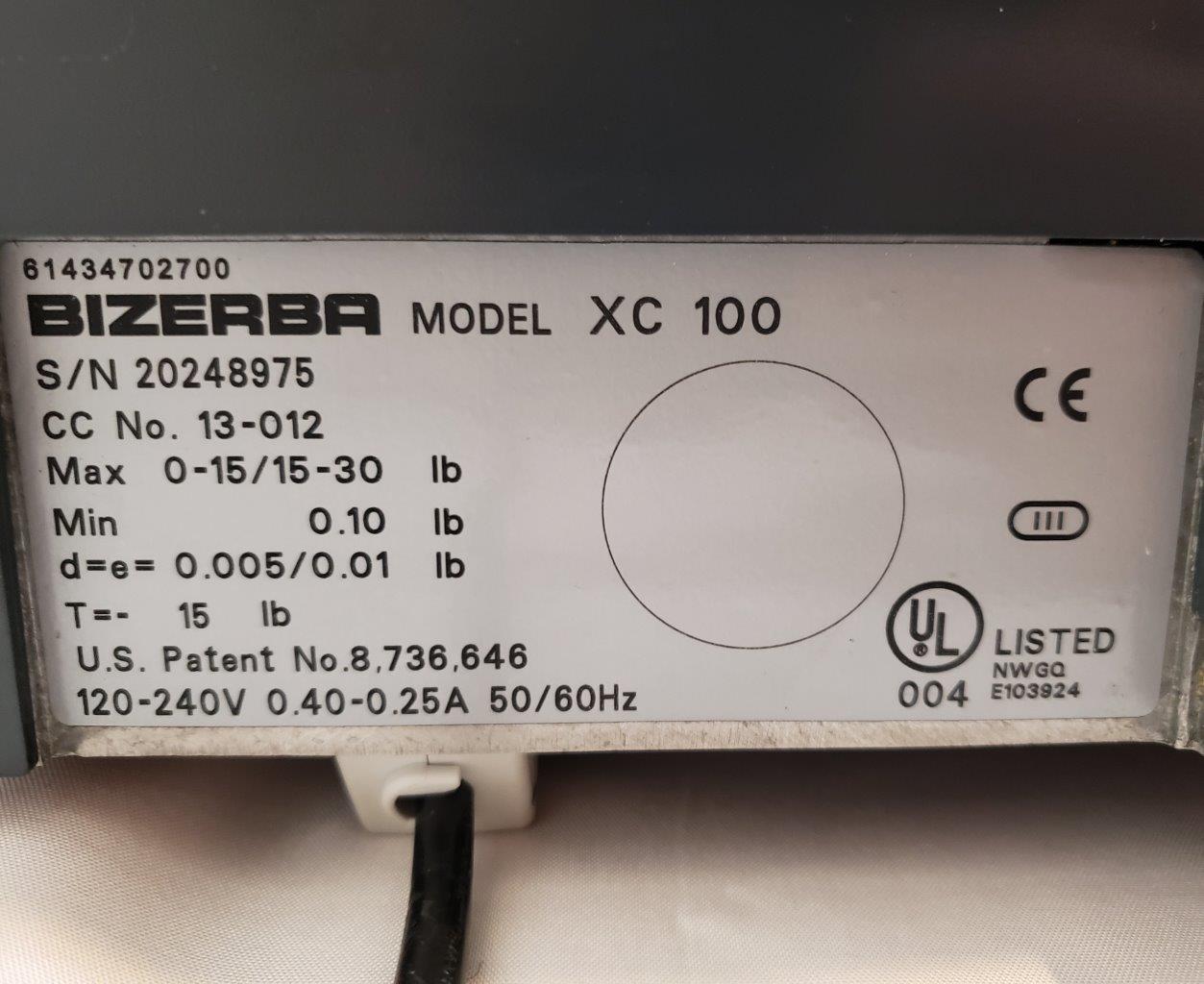 Bizerba Multimedia Scale XC 100 with 3-in-1 Printer