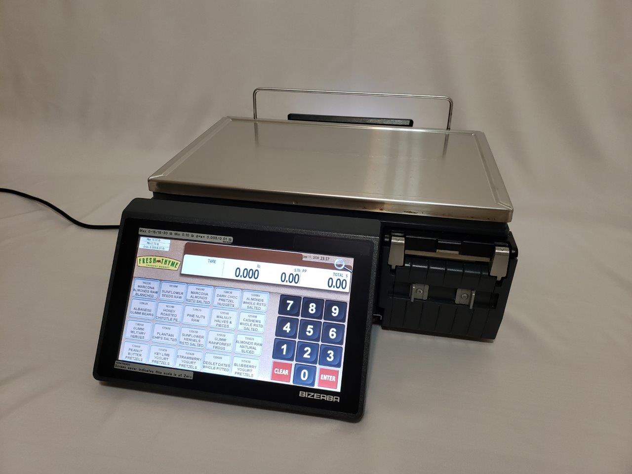 Bizerba Multimedia Scale XC 100 with 3-in-1 Printer