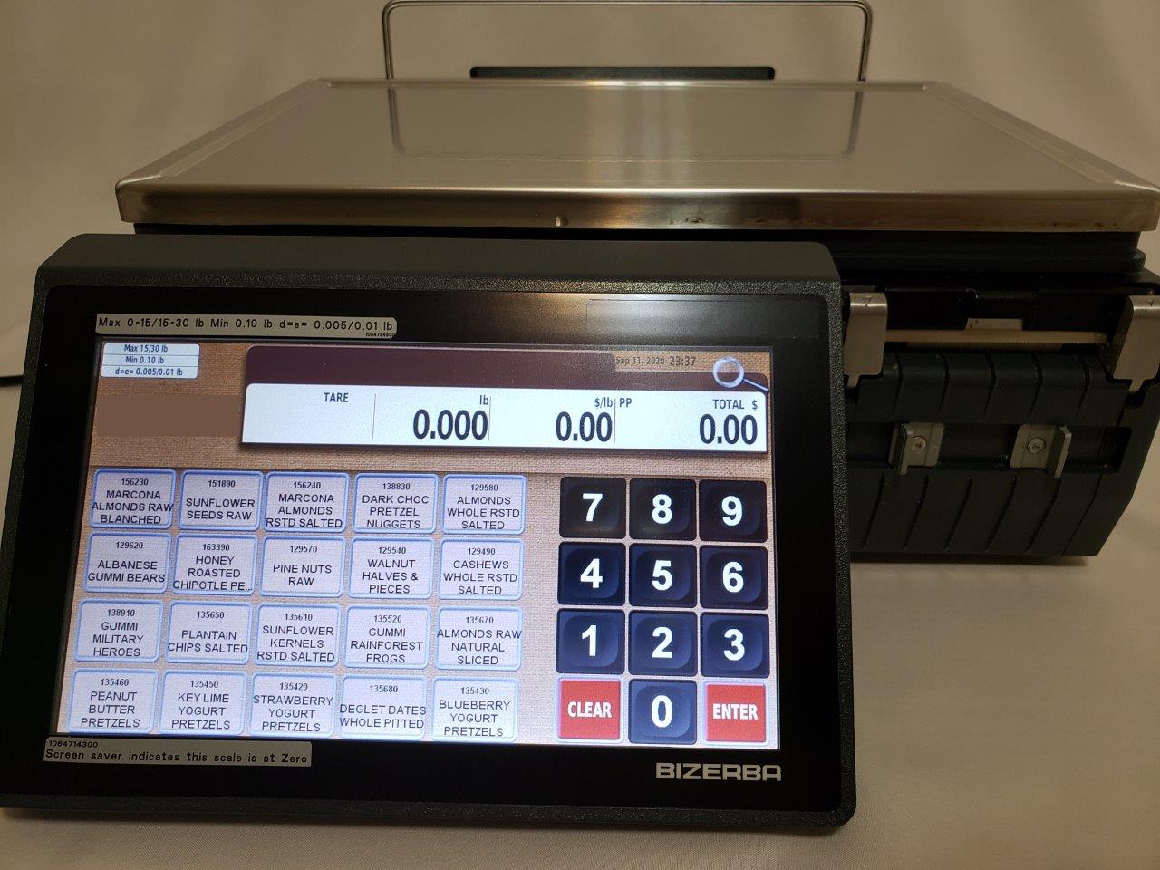 Bizerba Multimedia Scale XC 100 with 3-in-1 Printer