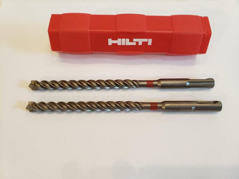 2x New Hilti Hammer Drill Concrete Bits, TEC3X 3/8in 6in MP6, Part 206682 Chicago HVAC tools