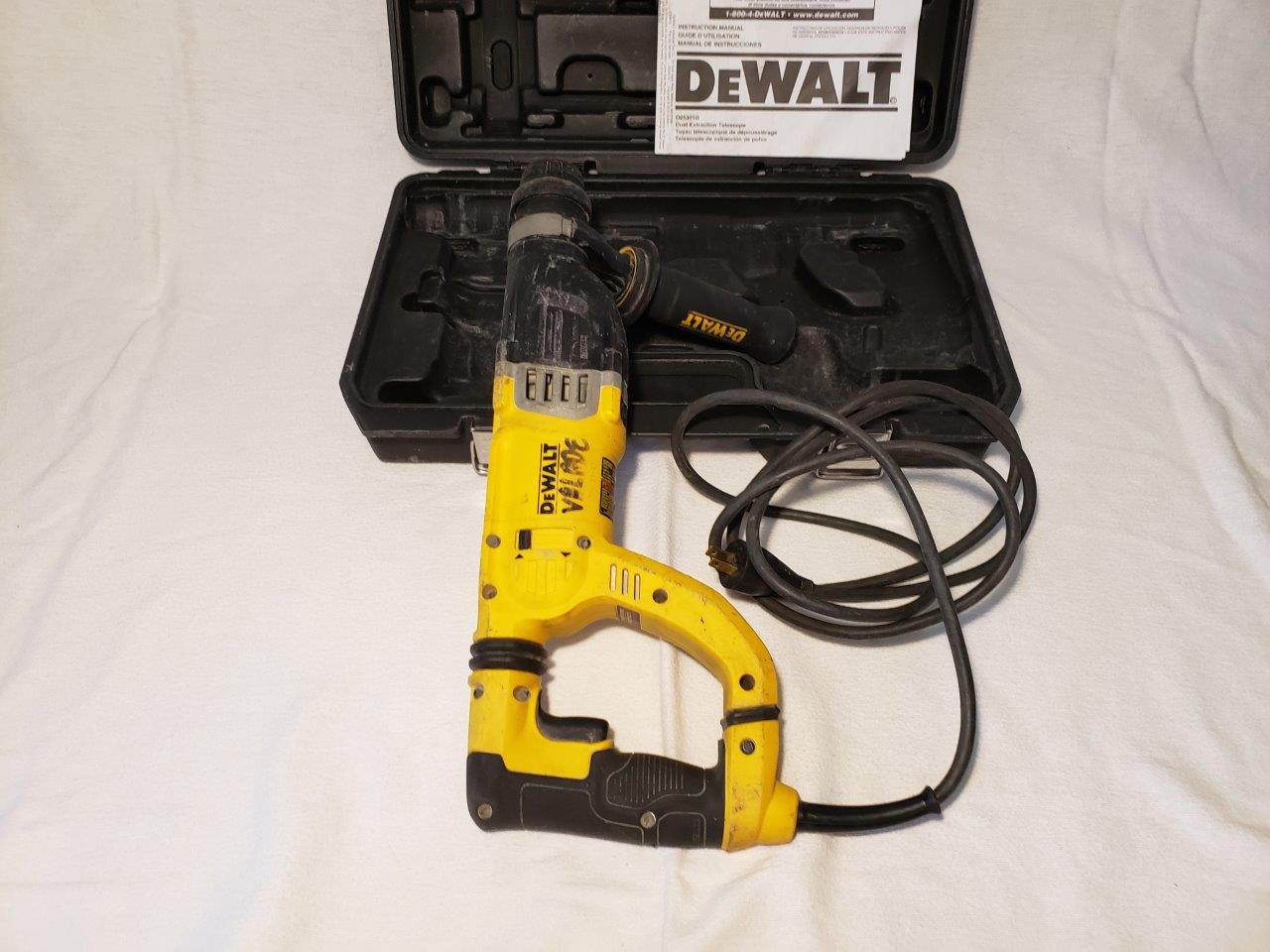 Dewalt D25263 11/8″ Corded SDS+ DHandle Concrete Rotary Hammer Drill