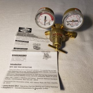 Harris 301 Model Acetylene Regulator (CGA 300) 301-15-300