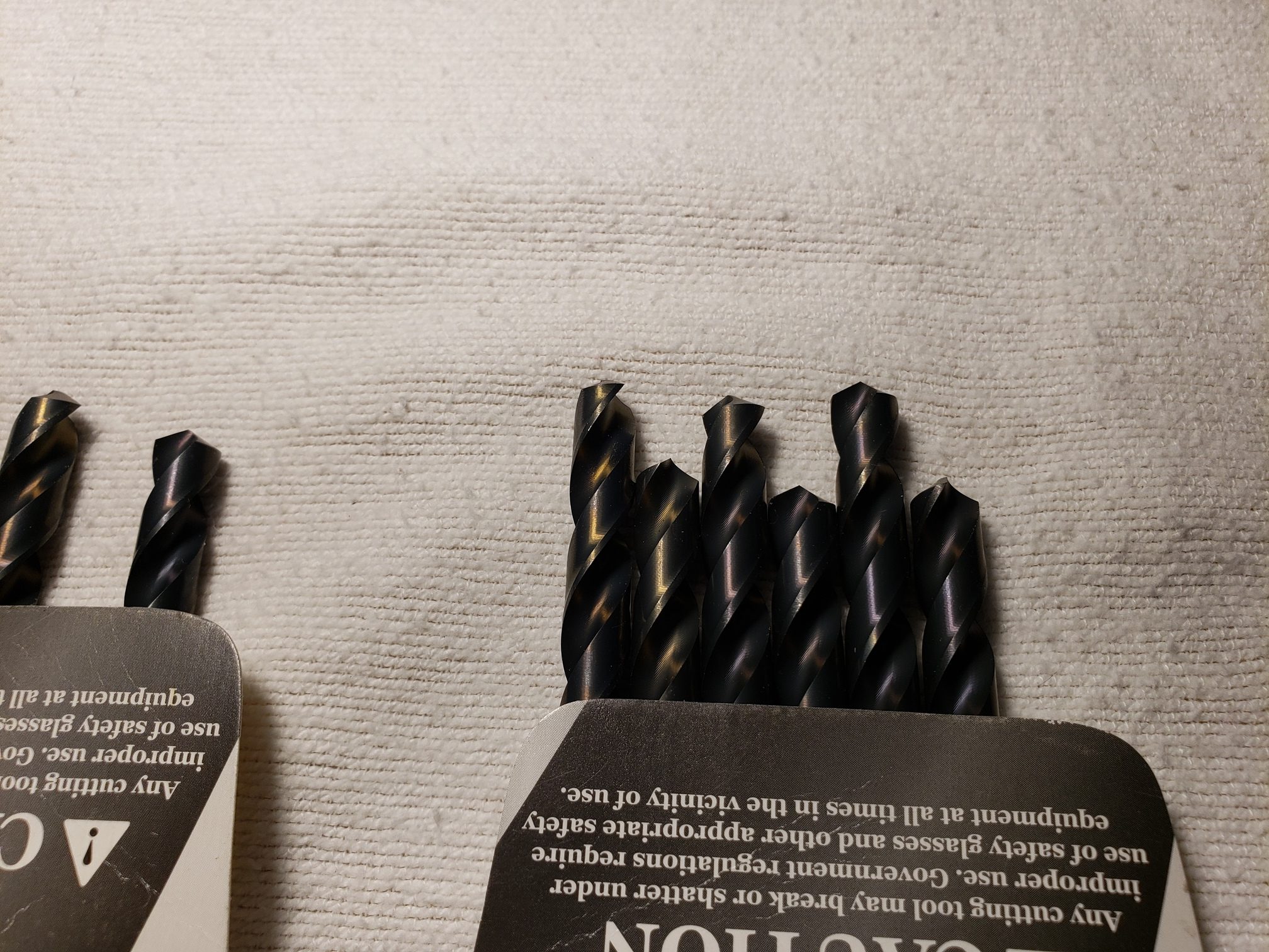 15x 5/16 High Speed Twist Drills Union Made in USA, Jobber Length Type