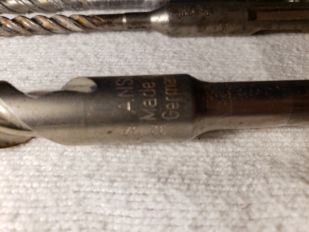 2x Hilti Drill Bit 1/4″ + 4x Drill Bits 1/4″ XG18 Made in USA + ANSI