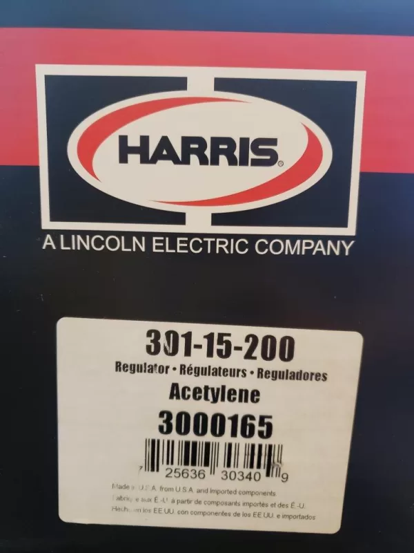 Harris® 301 Model Acetylene Regulator (CGA 300) 301-15-300