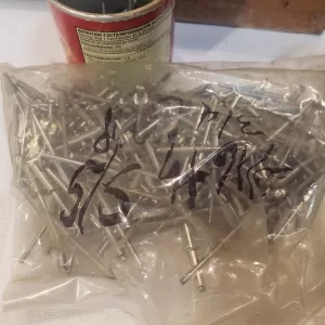 CENTRAL PNEUMATIC STOCK No. 167 AIR RIVETER + 46 lbs of rivets