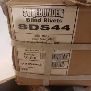 CENTRAL PNEUMATIC STOCK No. 167 AIR RIVETER + 46 lbs of rivets