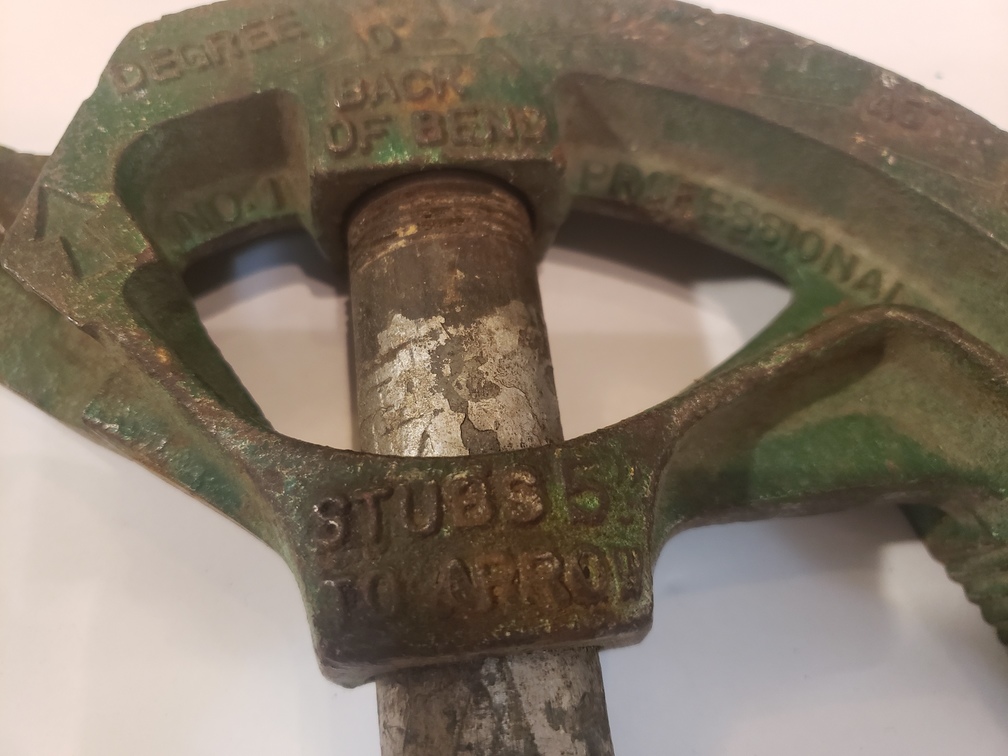 Conduit Bender, Benfield Head with Steel Handle, 1/2Inch EMT Model No