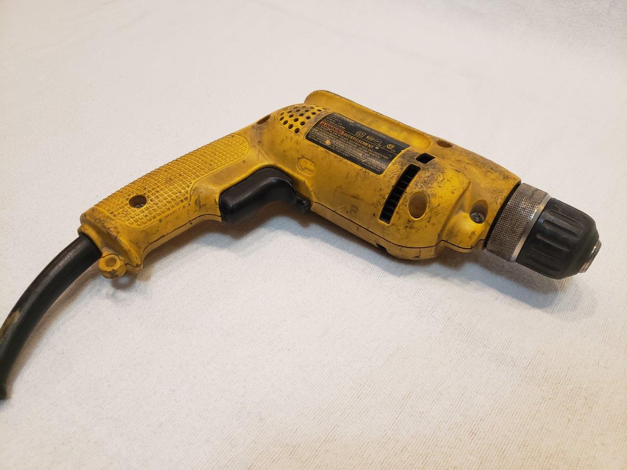 DeWalt D21008 Corded 6A VSR Drill 3/8″ Type 1 Chicago HVAC tools and supplies