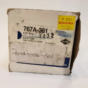 White Rodgers Emerson 767A-361 Hot Surface Ignitor L37-812