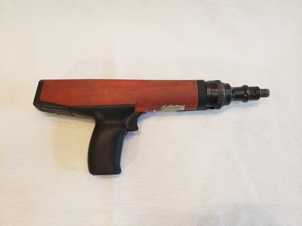 Hilti DX36M Powder Actuated Nail Gun Piston W/Case & Extra Accessories
