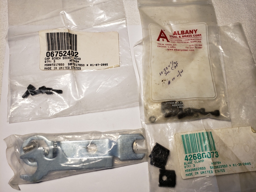 Genuine Milwaukee 06-75-3150 Chuck Screw - 1/4-20x1 Left Hand Thread Socket Head