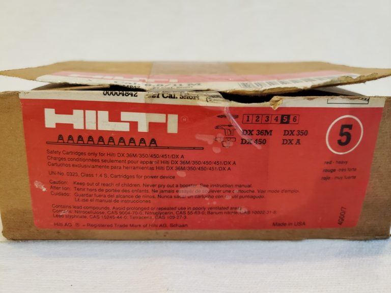 Lot of Hilti Cal. 6.8/11M 3/130 00004842 Cal. 27 Short 5 Made in