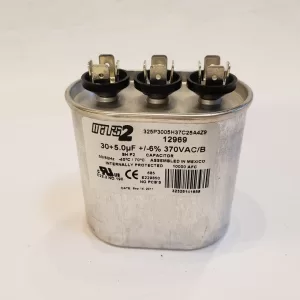 Mars Run OVAL Capacitor 30/5 uf MFD 370 Volt 12969