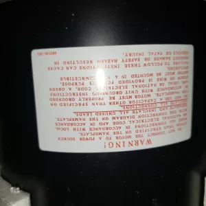 1/2 HP 1090 RPM 1 Speed, CW, 230V, OEM York Coleman Luxaire Condenser Fan Motor S1-02424110001 024-24110-001 F48L10A50