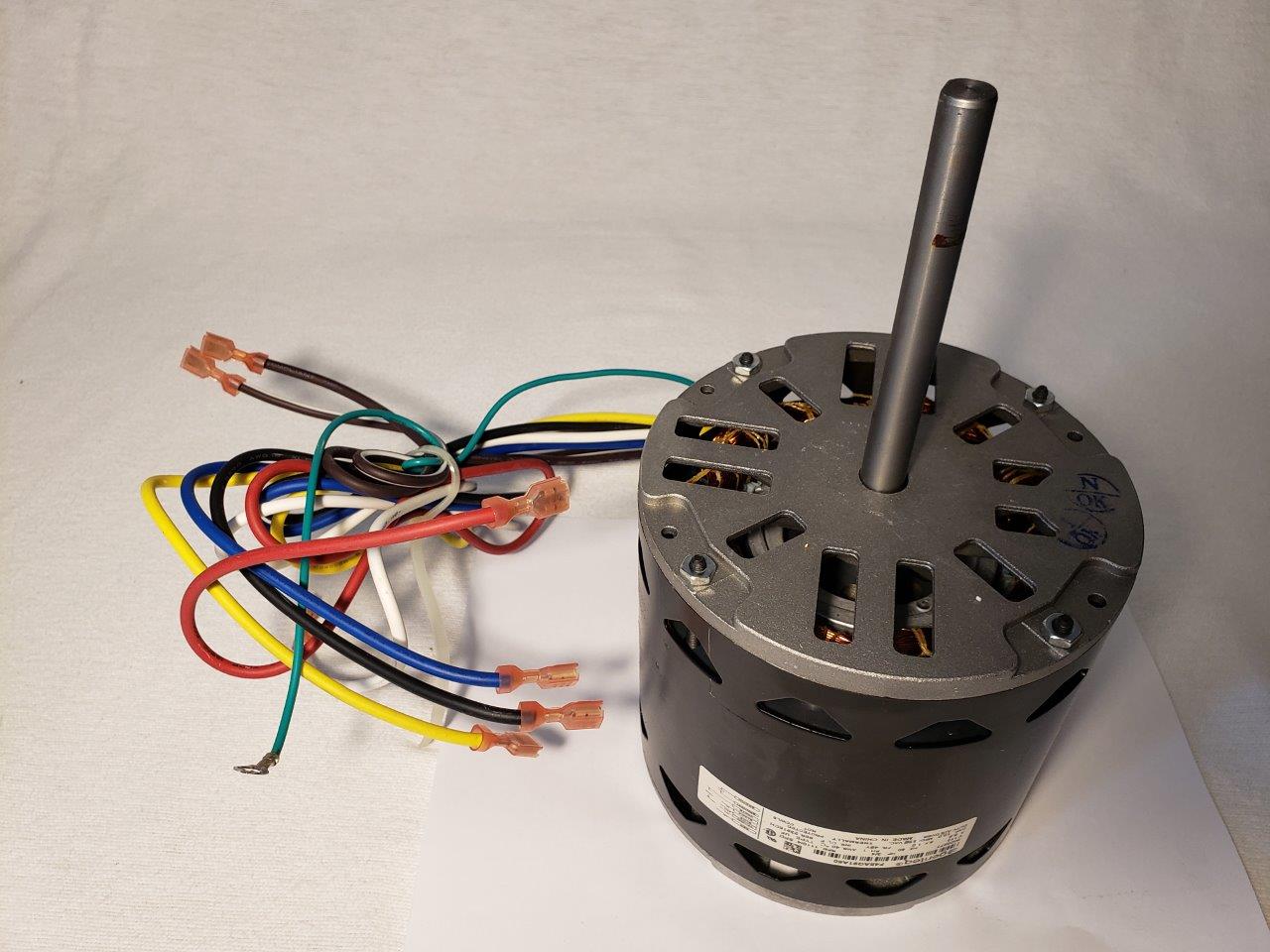 3/4 HP 1110 RPM, 4 Speed, 8.6 A 1 PH OEM York Coleman Luxaire Condenser Fan Furnace Blower Motor