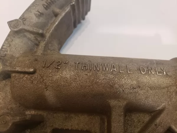1/2″ inch Conduit Bender Thinwall Original Aluminum Gardner No. 930 with Handle