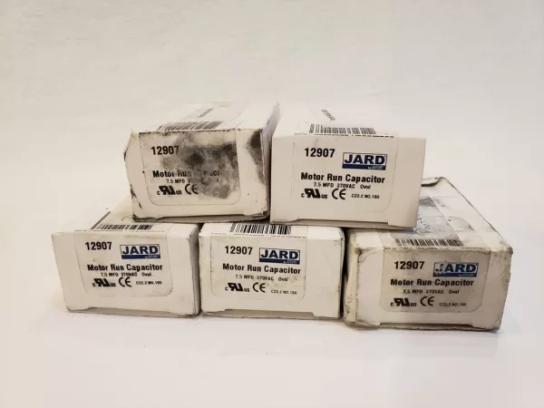 JARD 7.5 MFD x 370 VAC 50/60Hz -40°C to 70°C Motor Run Capacitor Shape Oval 12907