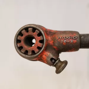 RIDGID Pipe 00-R Hand Ratchet Threader & 1/2 die head