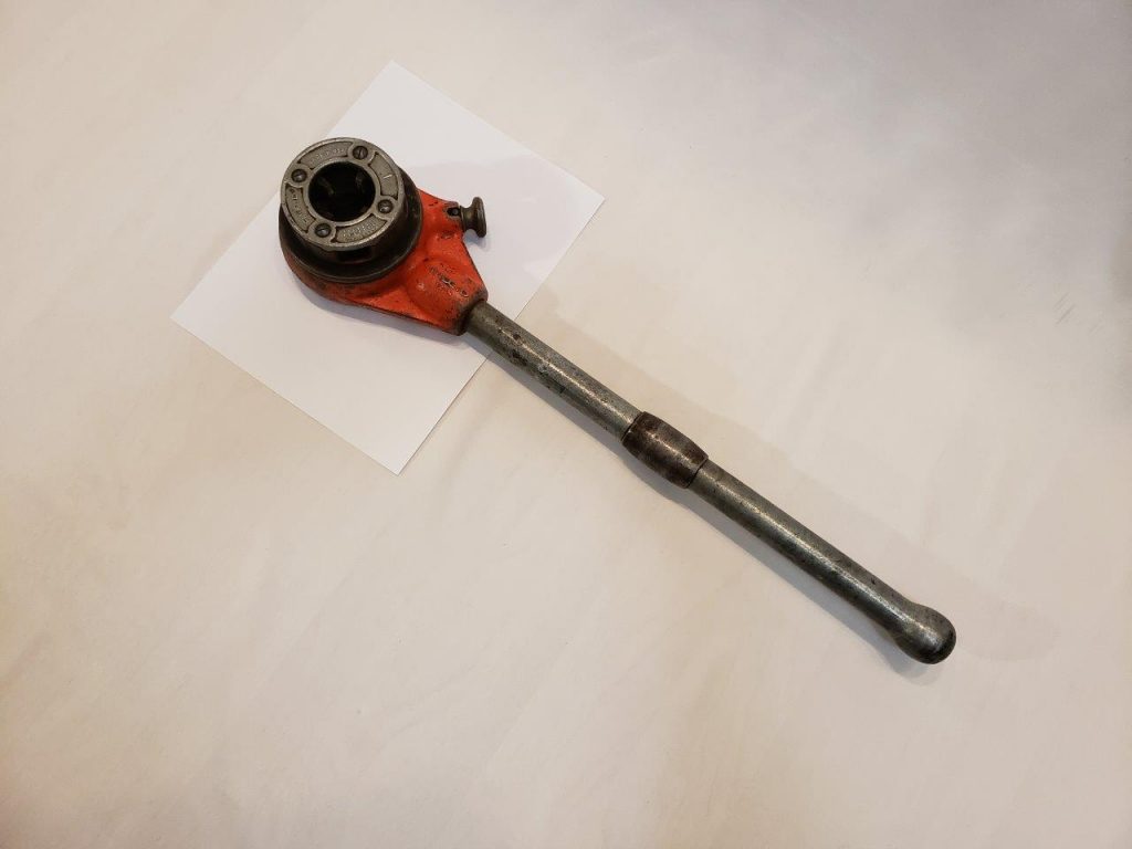 RIDGID Pipe 12R Hand Ratchet Threader No. D286 & 1 inch die head Chicago HVAC tools and supplies