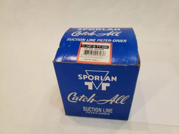 SPORLAN C-147-S-TT-HH 5116 450 psig 7/8 ODF Solder SUCTION LINE FILTER DRIER