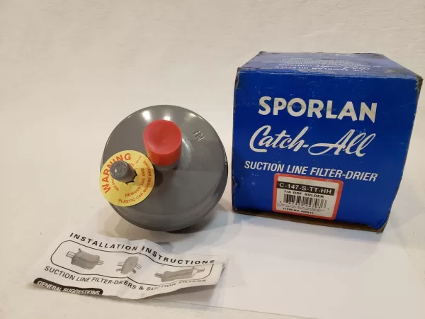 SPORLAN C-147-S-TT-HH 5116 450 psig 7/8 ODF Solder SUCTION LINE FILTER DRIER