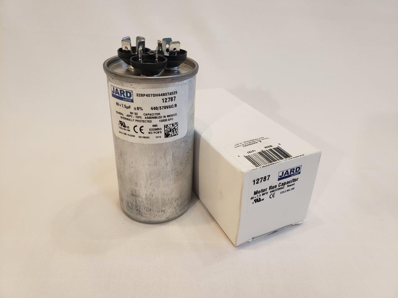 Diversitech 40/5 MFD 440 VAC Round Dual Motor Run Capacitor
