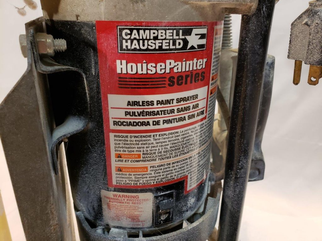 Campbell Hausfeld Airless Paint Sprayer 1/2 hp airless sprayer