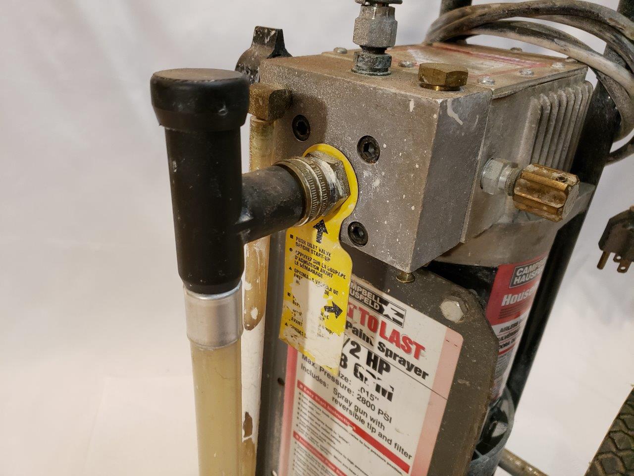 Campbell Hausfeld Airless Paint Sprayer 1/2 hp airless sprayer