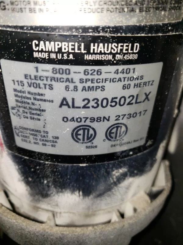 Campbell Hausfeld Airless Paint Sprayer 1/2 hp airless sprayer AL230502LX