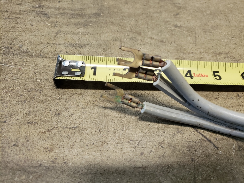 Power Cord (1) 8 AWG, (2) 6 AWG, 3 wires Electric Range 6ft Power Cord Chicago HVAC tools and