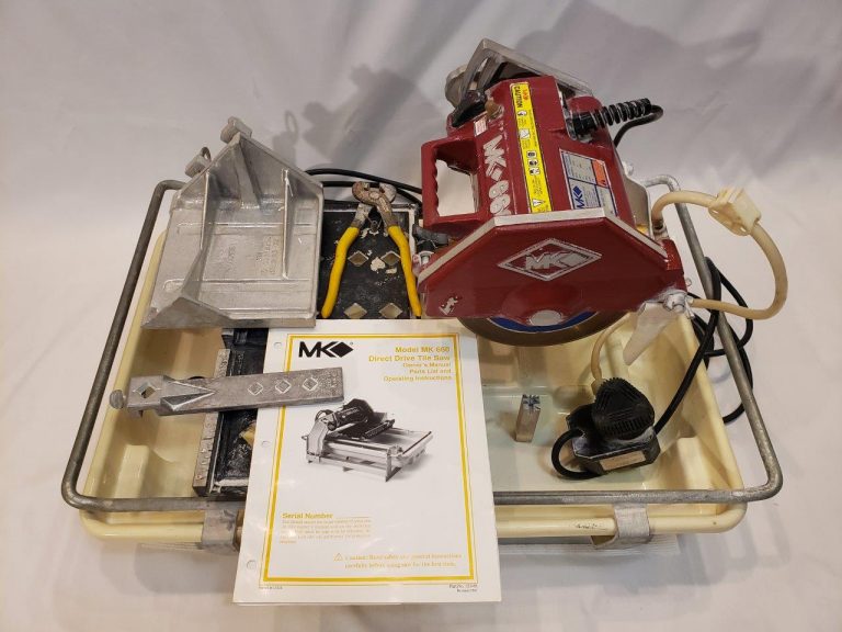 MK660 Tile Saw by MK Diamond Chicago HVAC tools and supplies