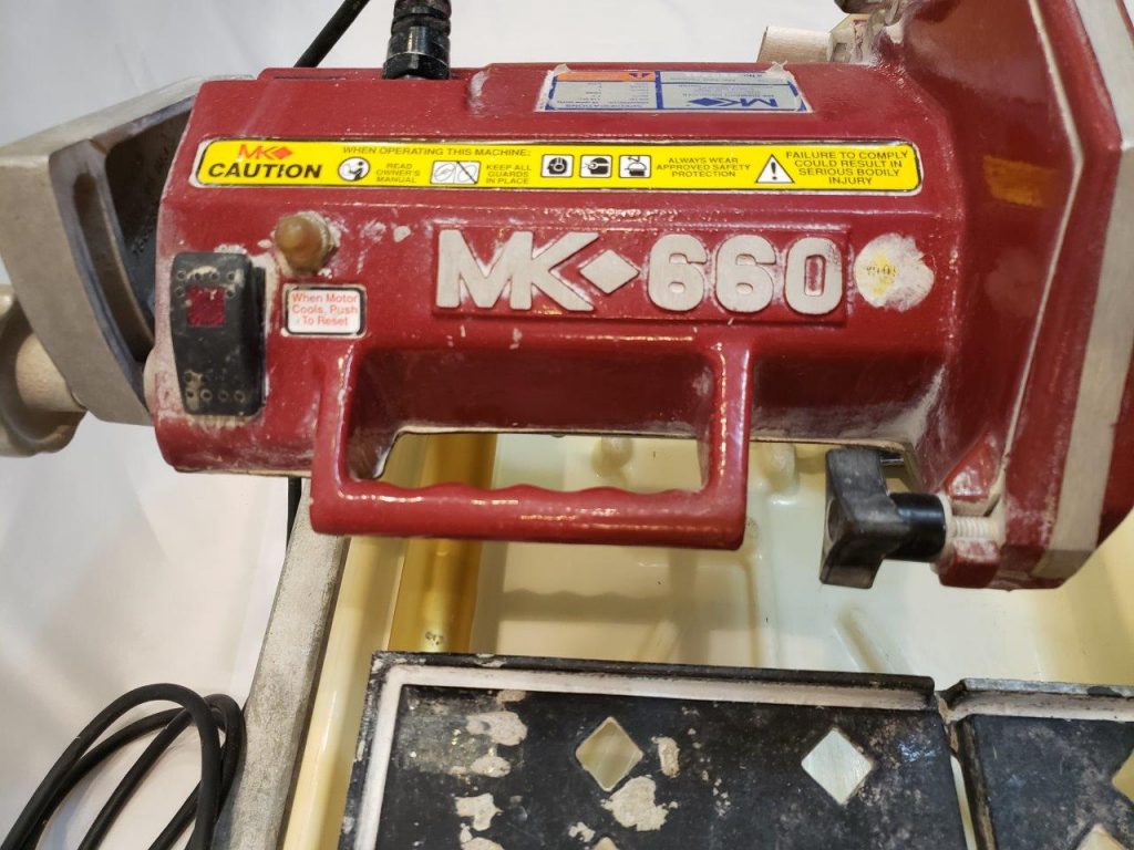 MK660 Tile Saw by MK Diamond Chicago HVAC tools and