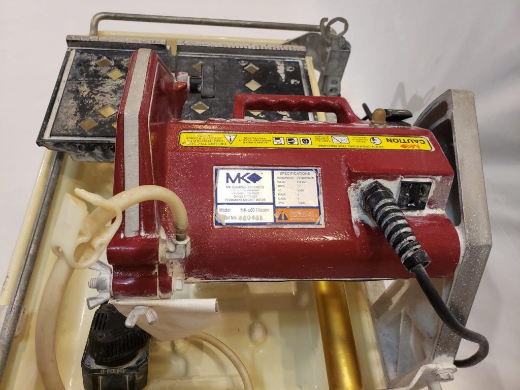 MK660 Tile Saw by MK Diamond Chicago HVAC tools and supplies