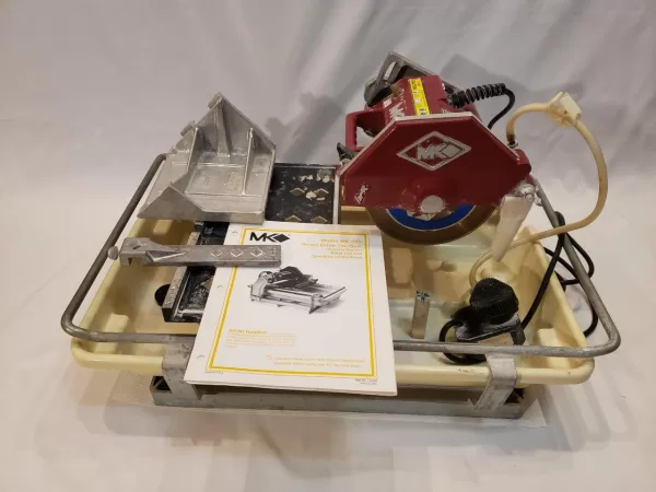 MK Diamond 153330 MK-660 3/4 Horsepower 7-Inch Wet Tile Saw