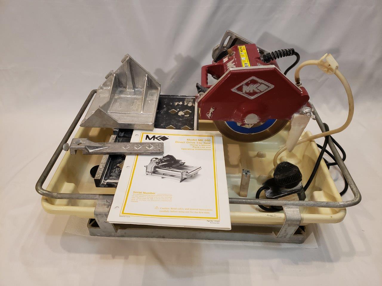 MK-660 Tile Saw by MK Diamond | Chicago HVAC tools and supplies