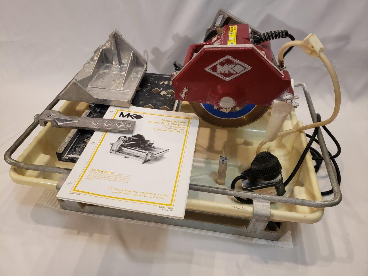MK660 Tile Saw by MK Diamond Chicago HVAC tools and supplies