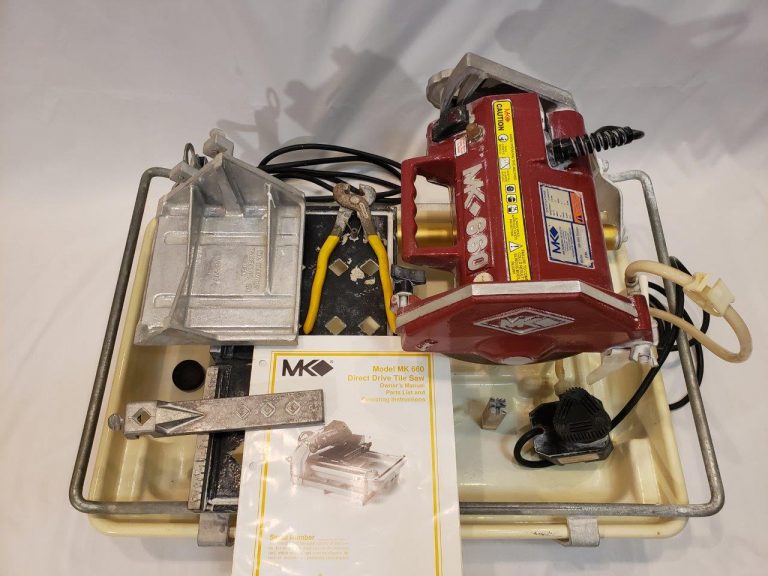 MK660 Tile Saw by MK Diamond Chicago HVAC tools and supplies